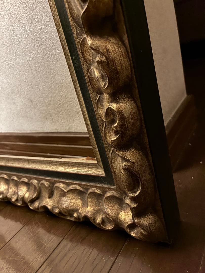 アンティーク調 ゴールド 大型額縁 フレーム 美術品 絵画