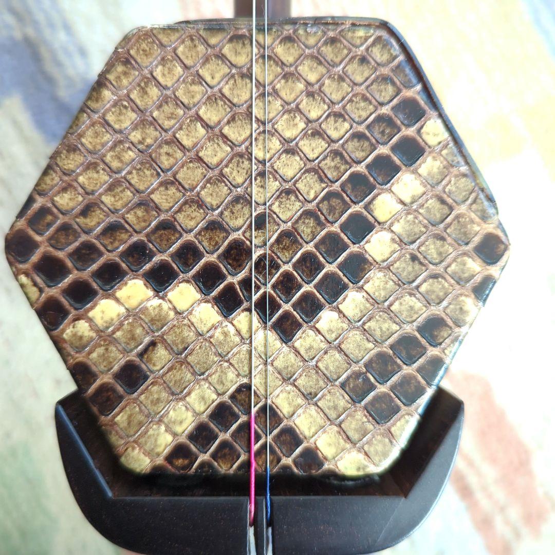 胡涵柔製作 16 未使用 明清老紅木 螺鈿二胡 龍、鳳凰