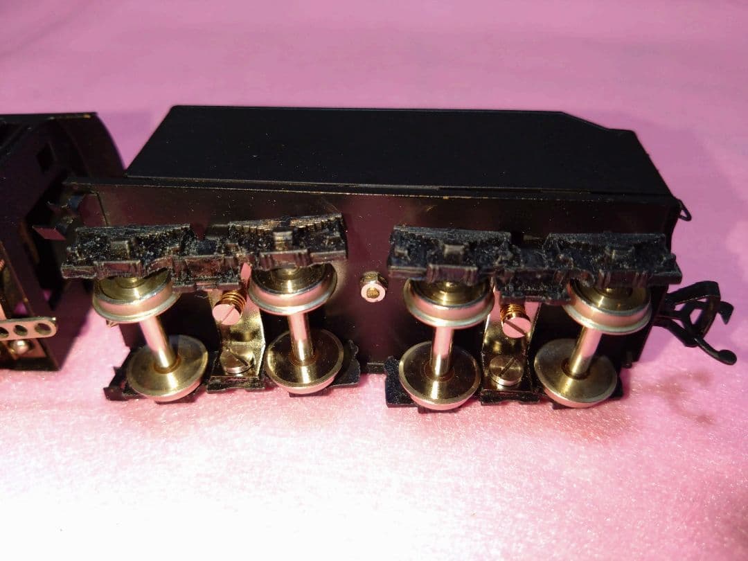 HOゲージ C58形 蒸機機関車 208号機　（金属製・宮沢模型製) 中古品