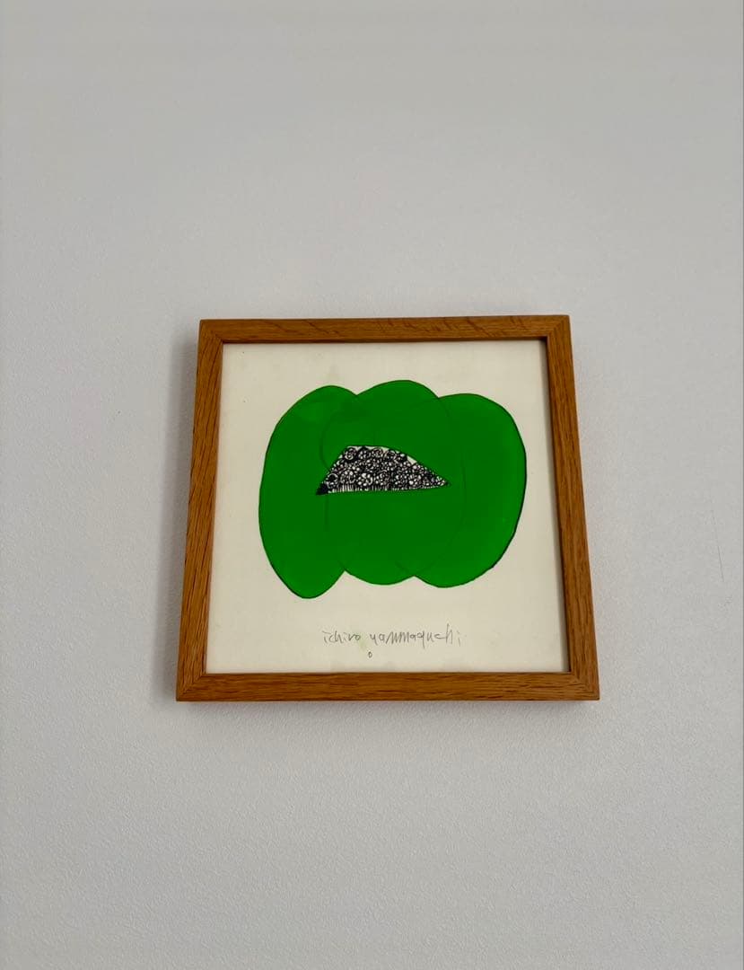 グリーン花♡ 山口一郎　原画　絵