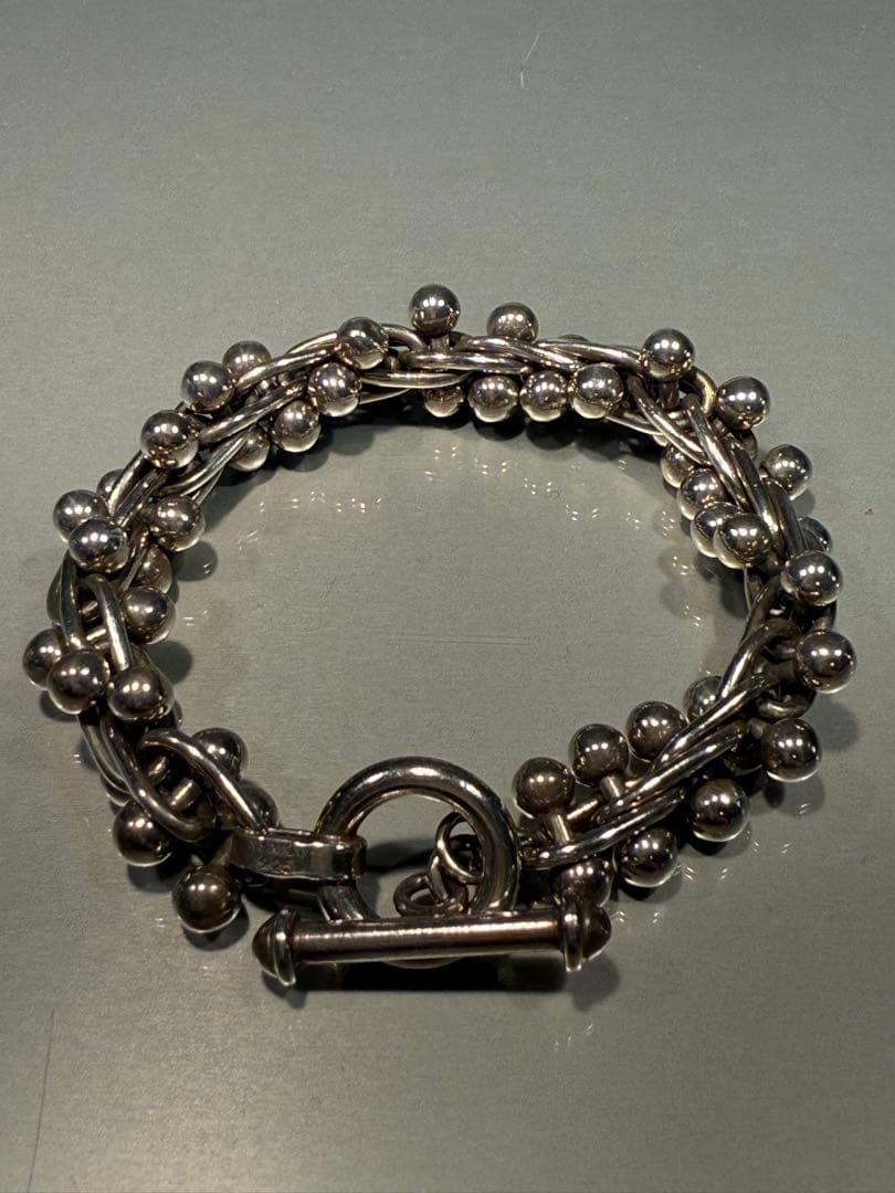 Vintage メキシコ製 Mexico シルバー925 dna ブレスレット