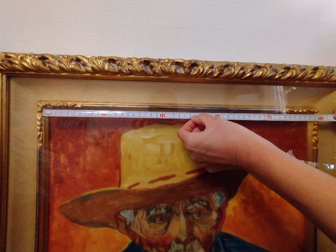 フィンセント・ファン・ゴッホ模写+額付き