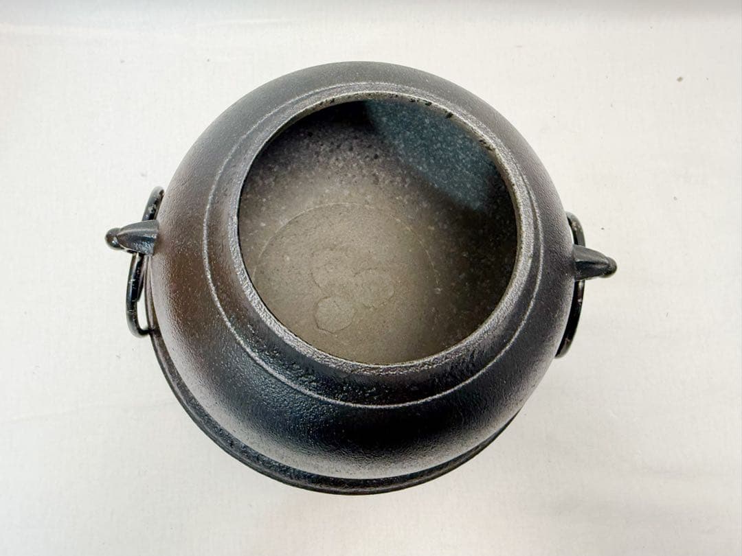 美品 野々田合金製 朝鮮風炉型電熱器 コントローラー式 風炉釜 前瓦