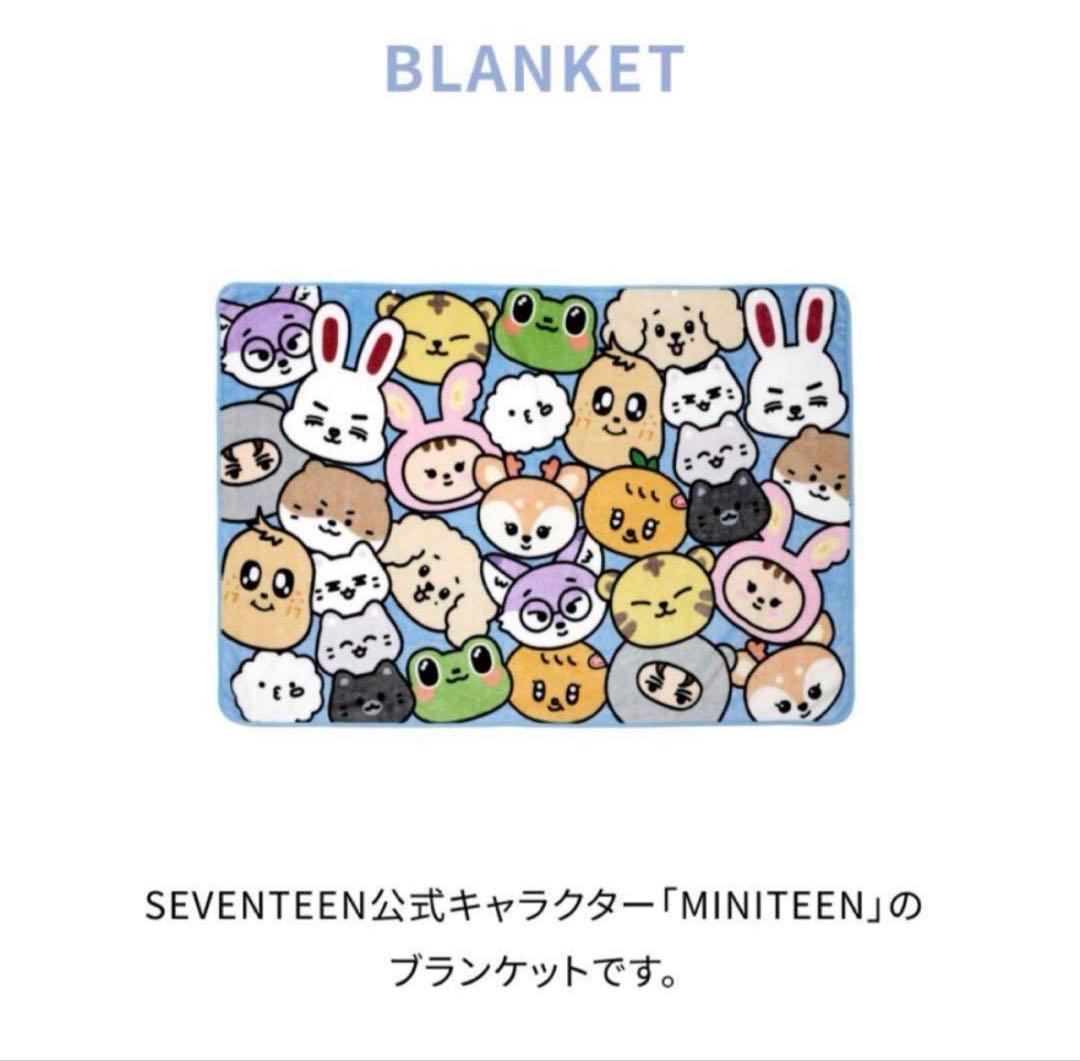 SEVENTEEN セブチ miniteen blanket ブランケット