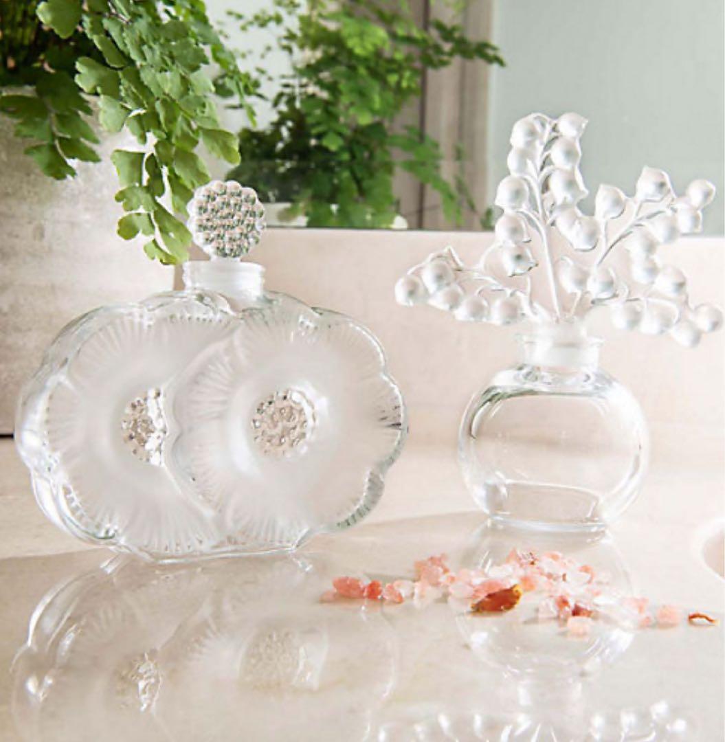 新品 アンティーク ラリック ドゥーフルール 香水瓶 フランス