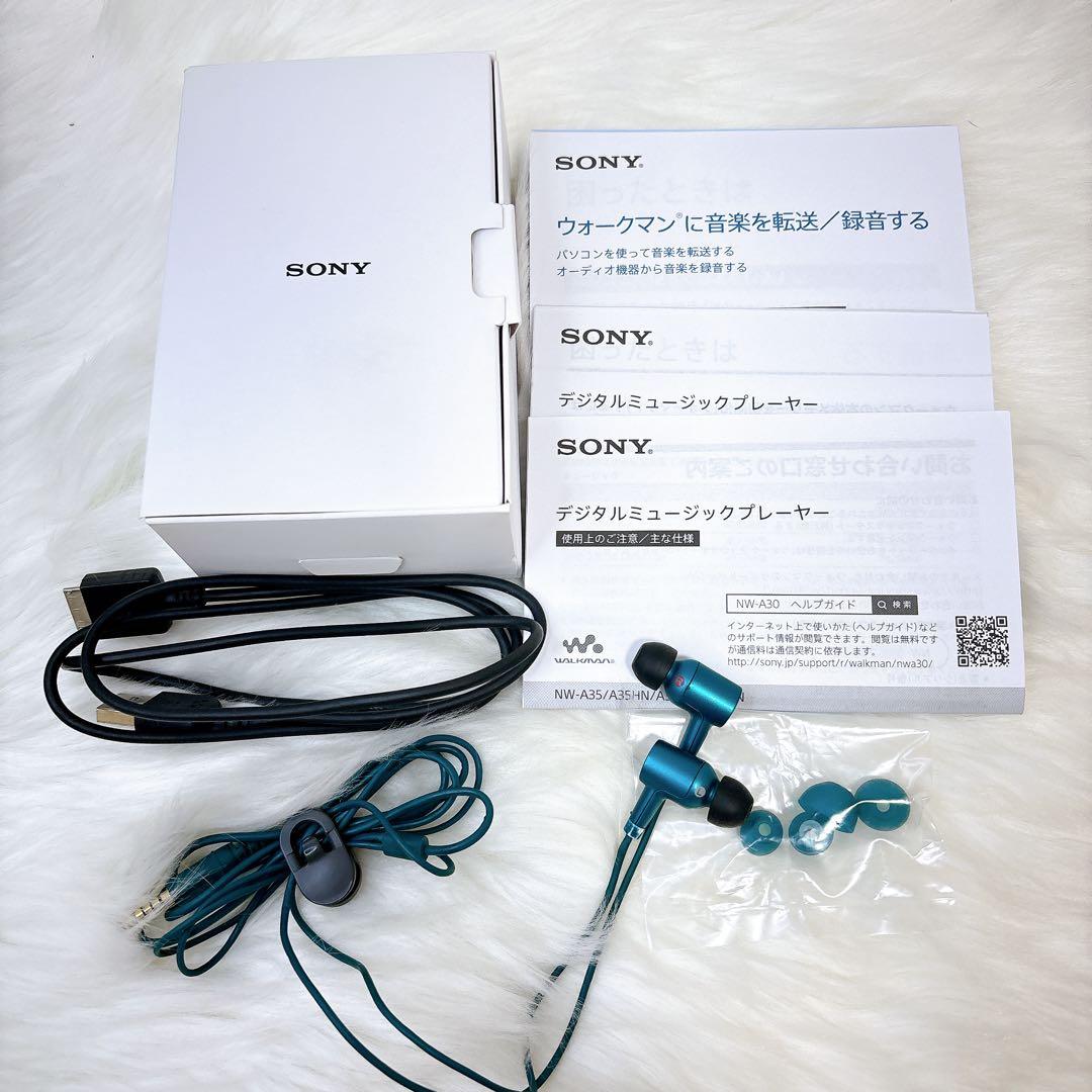 美品✨ソニー　ウォークマン　ミュージックプレーヤー　32ギガ　持ち運び　平成