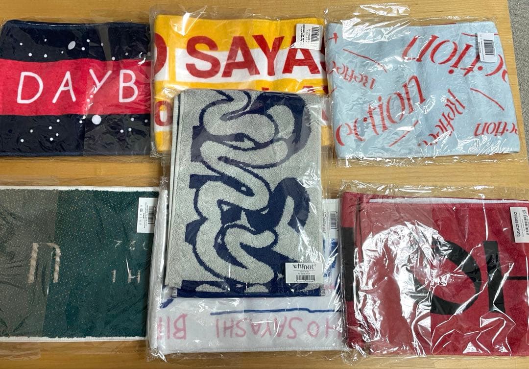 【バラ売り可】鞘師里保マフラータオル5枚セット