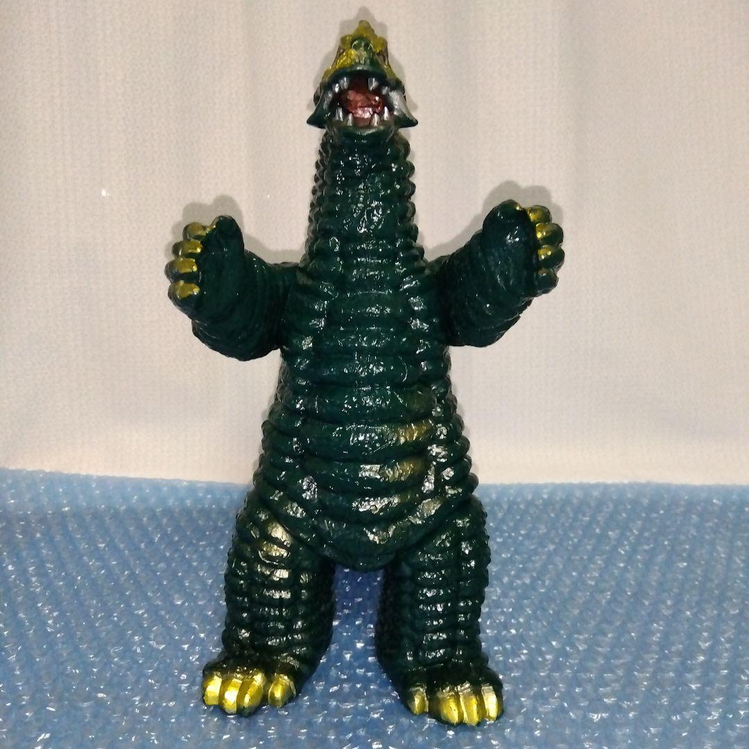 無版権　レッドキング　ソフビ　グレートザウルスシリーズ風　マルサン　ブルマァク