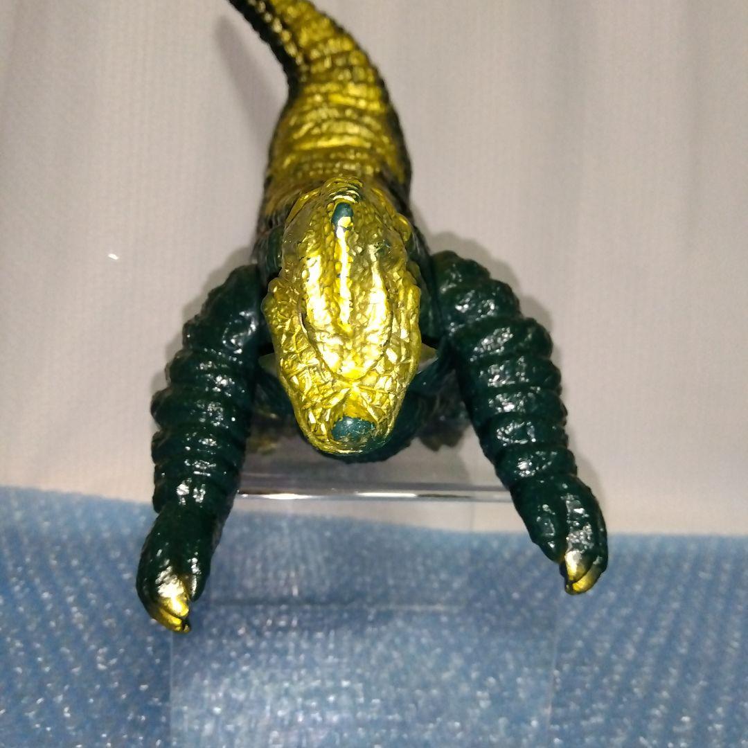 無版権　レッドキング　ソフビ　グレートザウルスシリーズ風　マルサン　ブルマァク