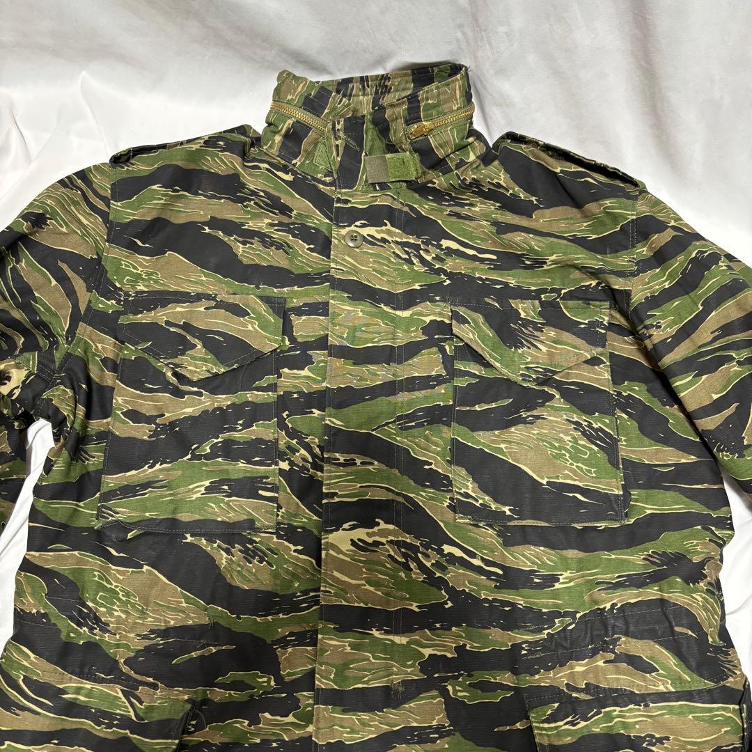 民間品　USA製　米軍　M-65 フィールド ジャケット　タイガーストライプ