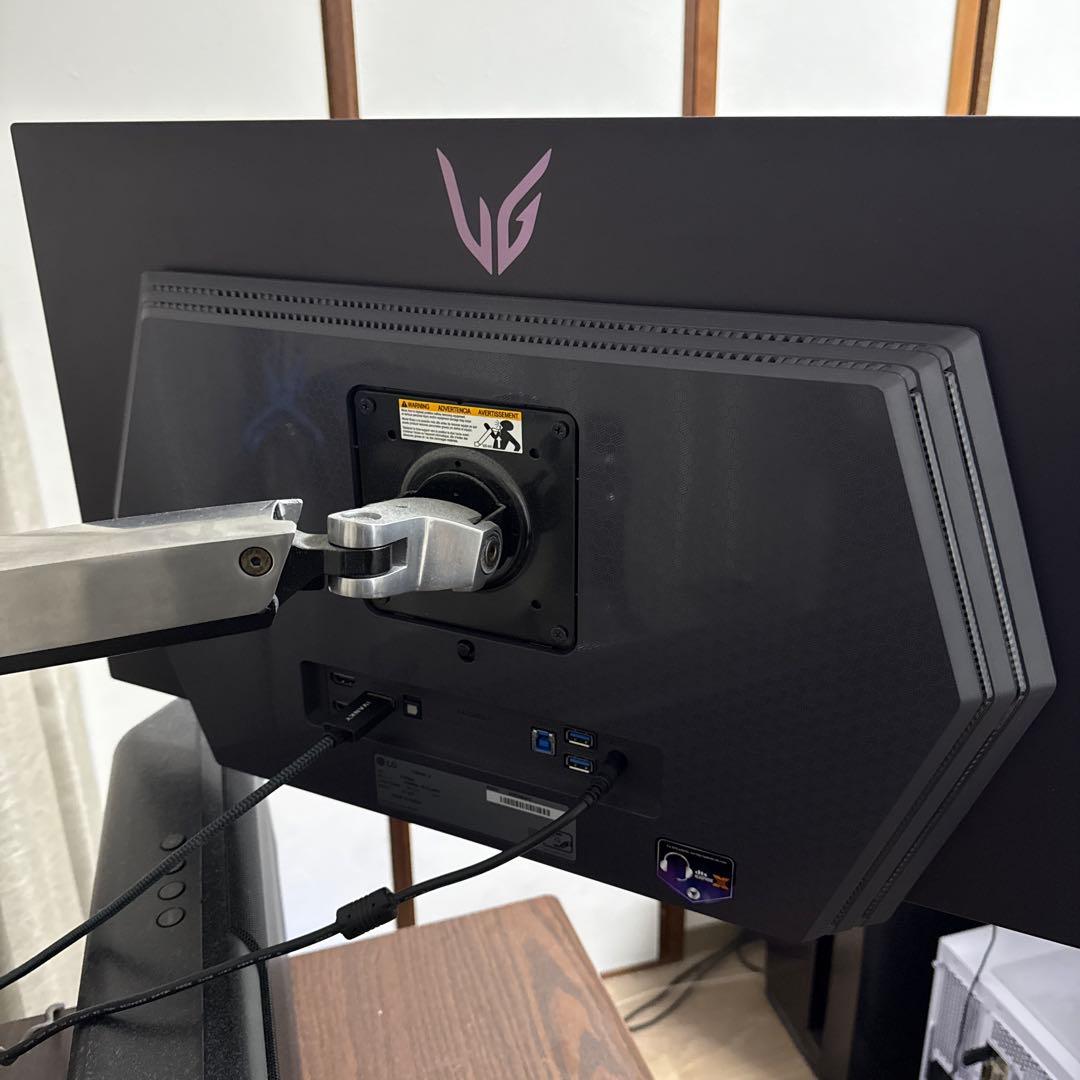 ディスプレイ・モニター本体 LG UltraGear 27GR95QE-B