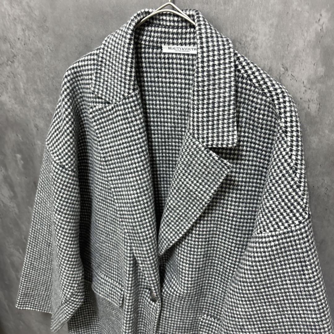 美品☆BEAUTY&YOUTH リバー テーラードミドルコート