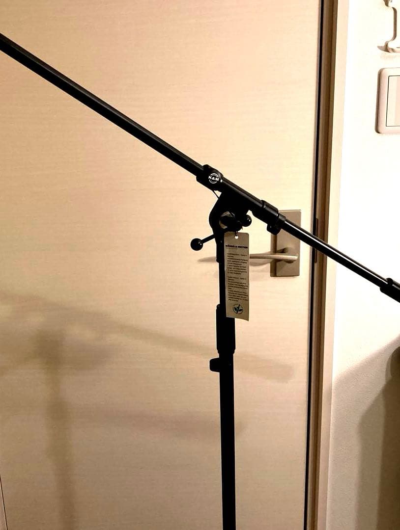 ほぼ未使用 K&M オーバーヘッドマイクスタンド 6月上旬までの出品