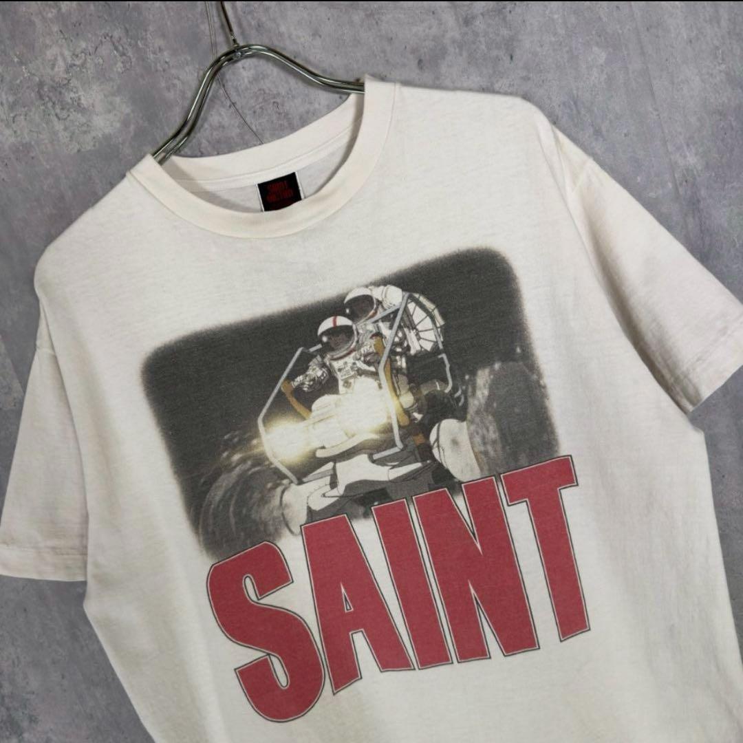 『SAINT MICHAEL × FREEDOM』(M) プリントTシャツ