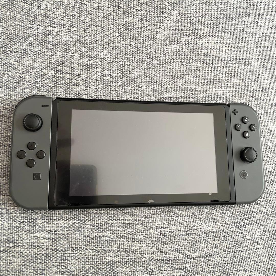 Nintendo Switch本体Joy-Con(L)/(R) グレー動作確認済