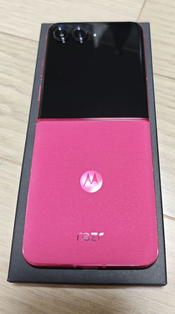 motorola razr 50 ultra SIMフリー ホットピンク