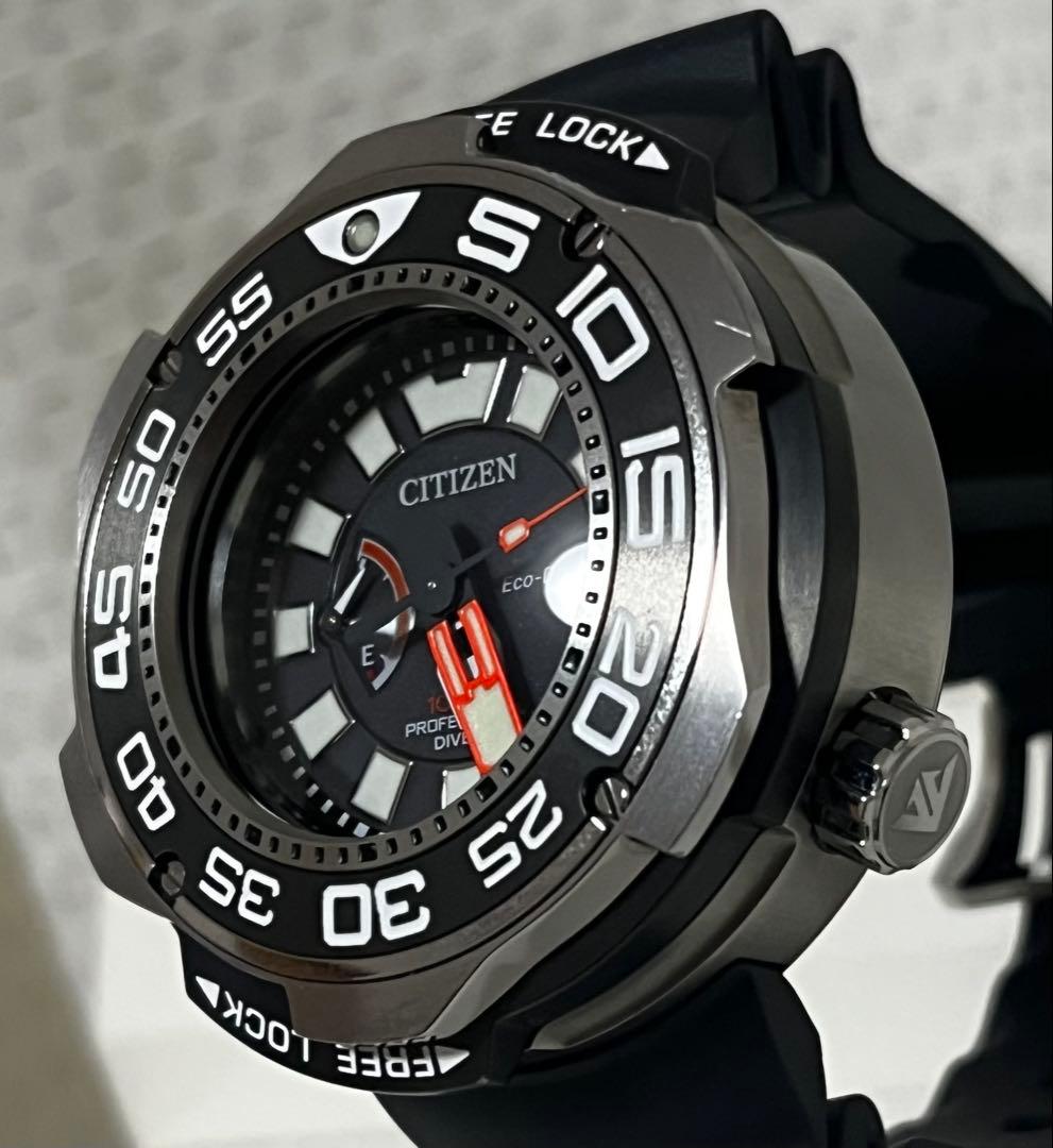 【美品】CITIZEN／PROMASTERプロフェッショナルダイバー1000m