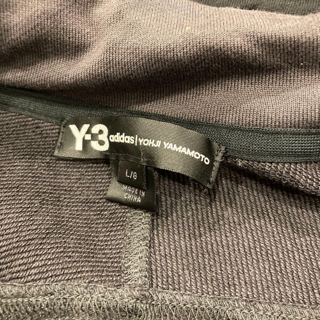 最終価格Y-3 フード付きパーカー L/6 ダークグレー