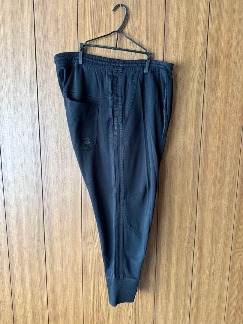Y-3 ワイスリー サイドストライプ 黒 サルエルパンツ