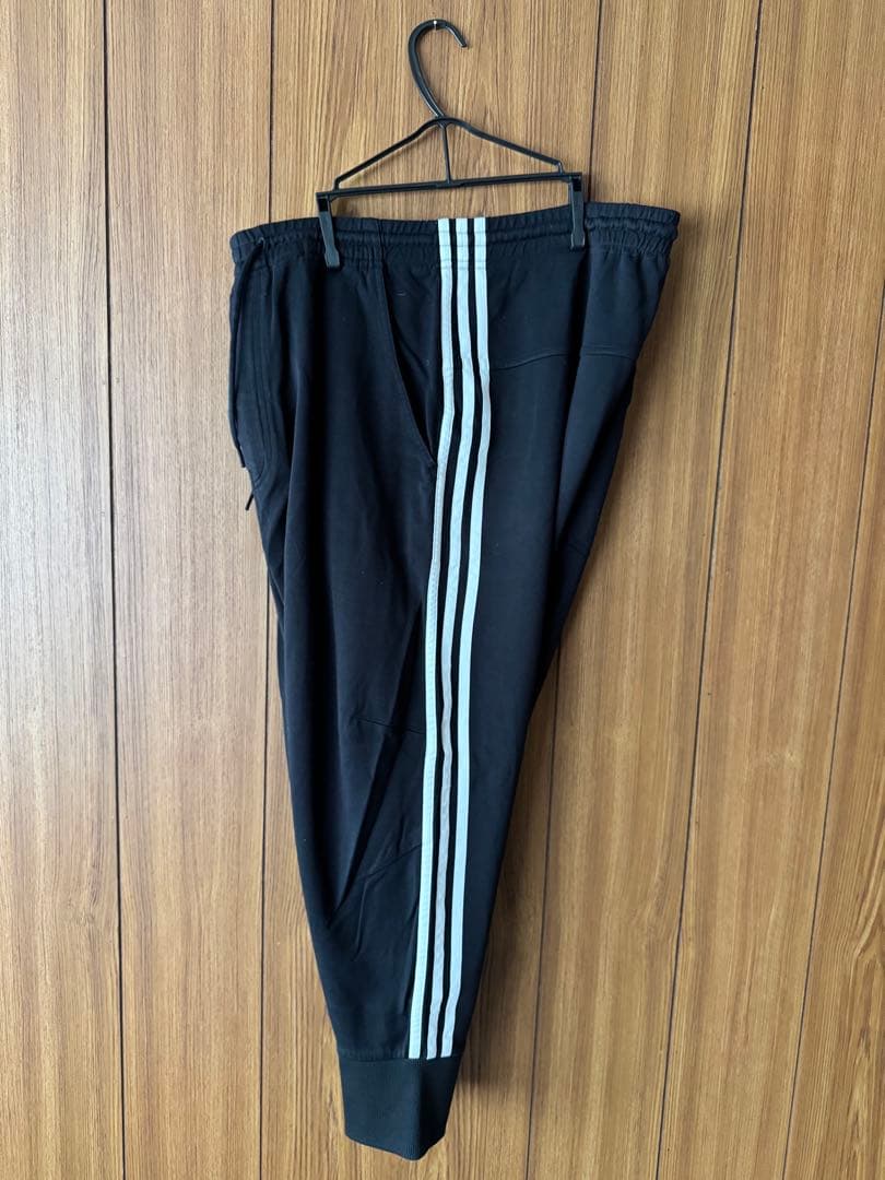 Y-3 ワイスリー サイドストライプ 黒 サルエルパンツ