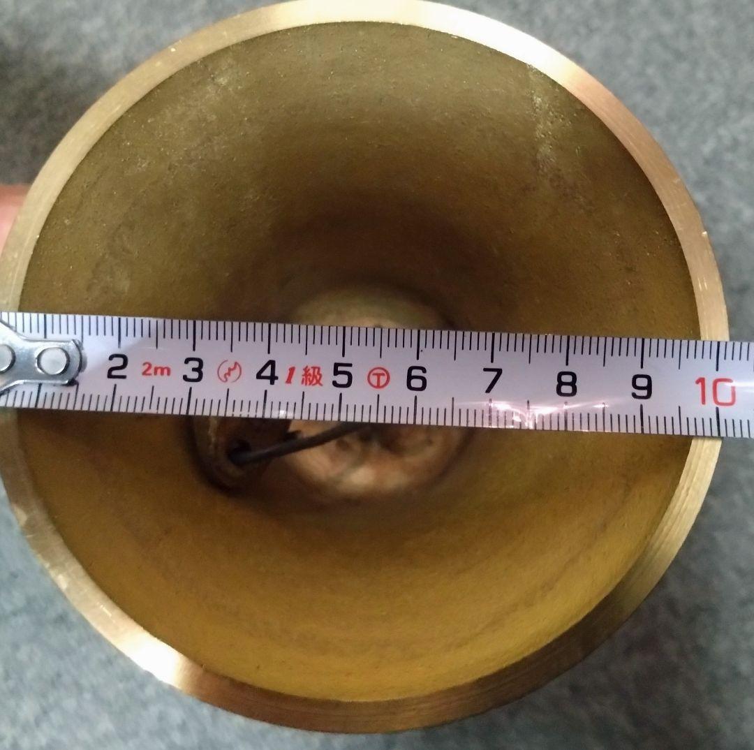 真鍮製ハンドベル 小、中、大　3個セット