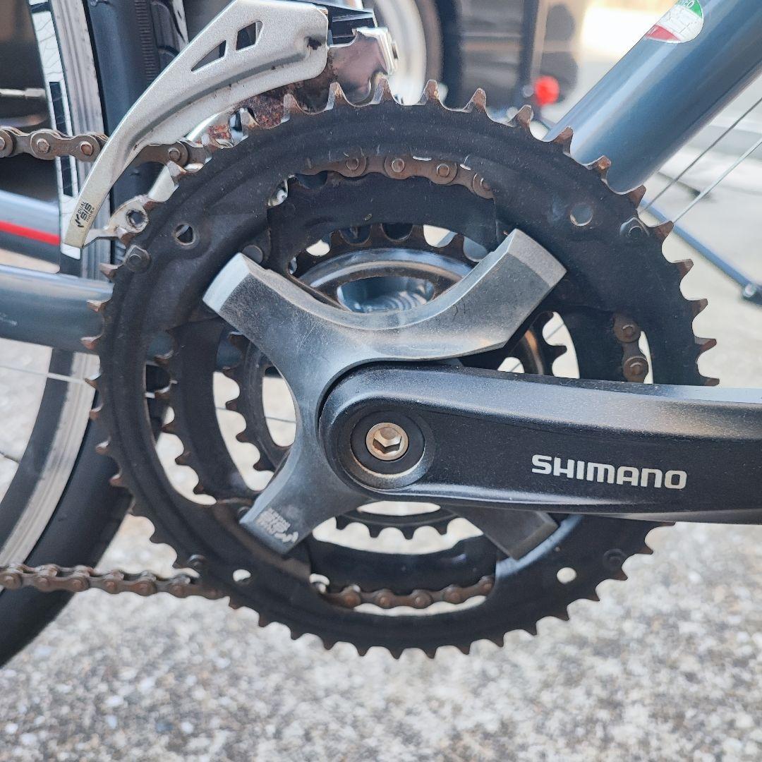 福岡発 整備済 GIOS MISTRAL ミストラル グレー クロスバイク 52