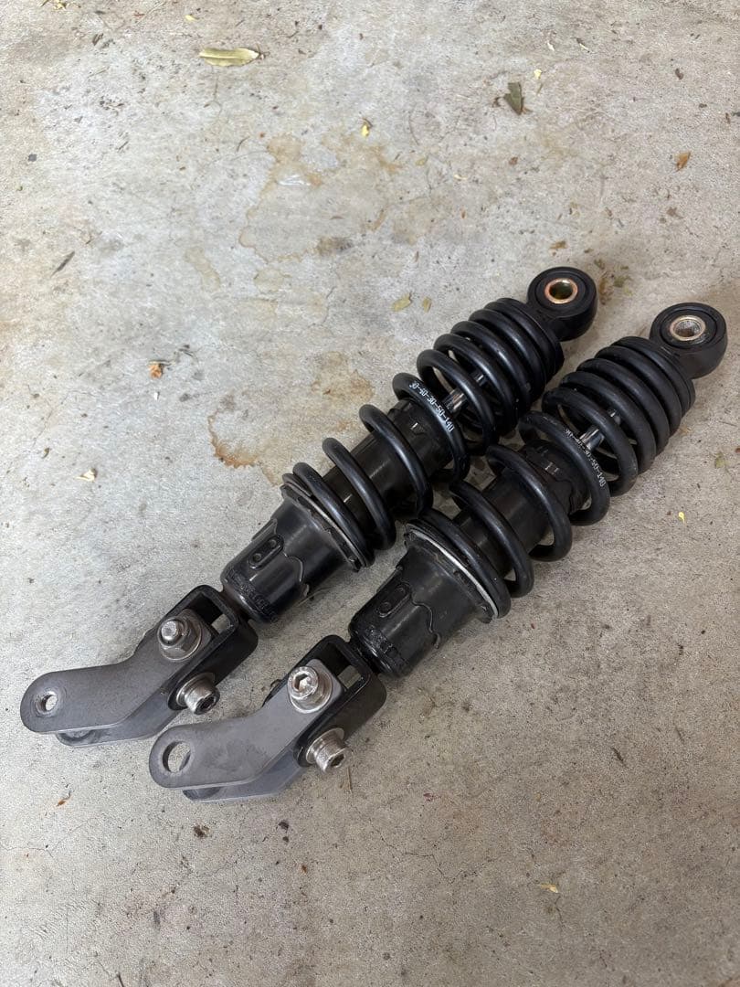 サワダサイクル製フュージョン用フロントローダウンサスペンション