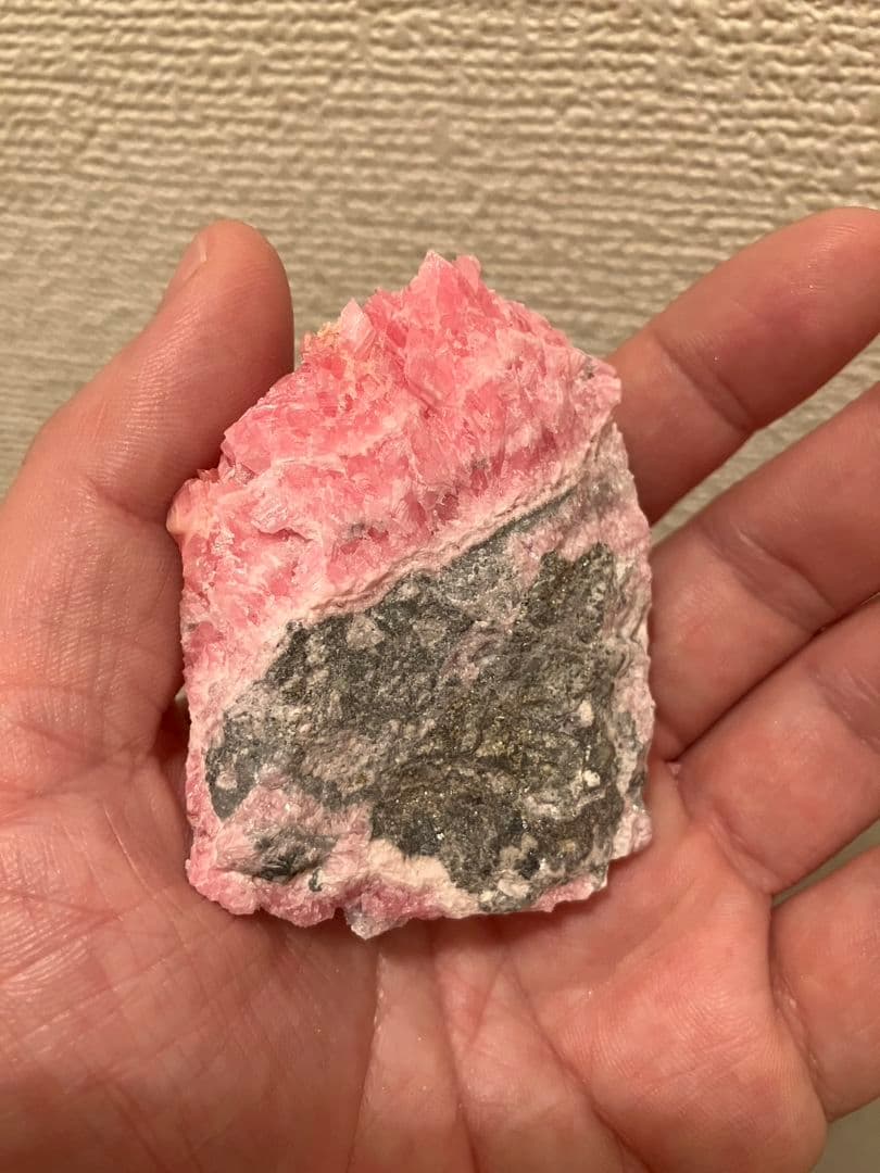 高品質‼️結晶パキパキ‼️　北海道稲倉石鉱山産　ロードクロサイト原石