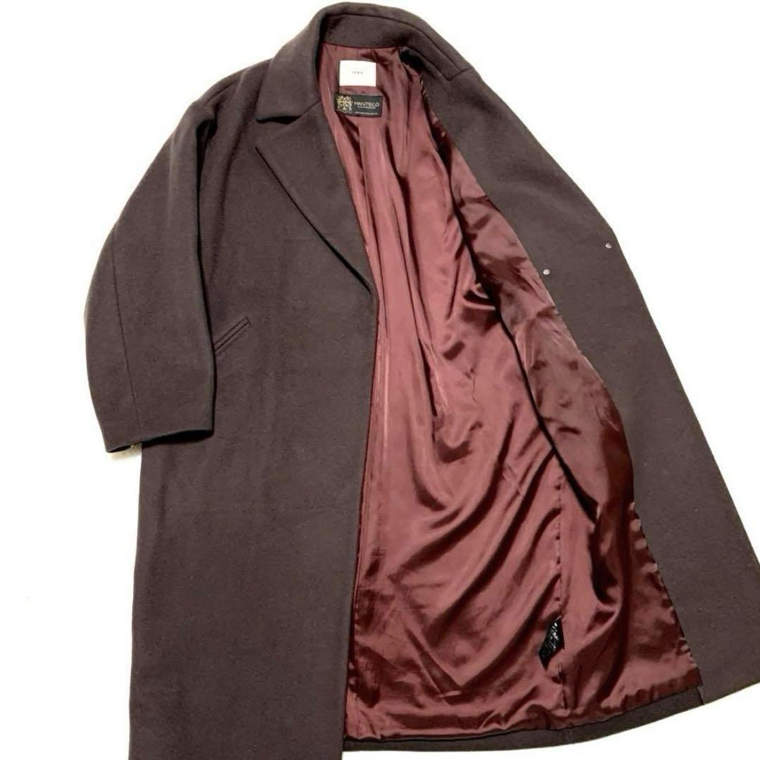 ✨美品✨IENA　オーバーチェスターコート　マンテコ　コクーン　38　9号