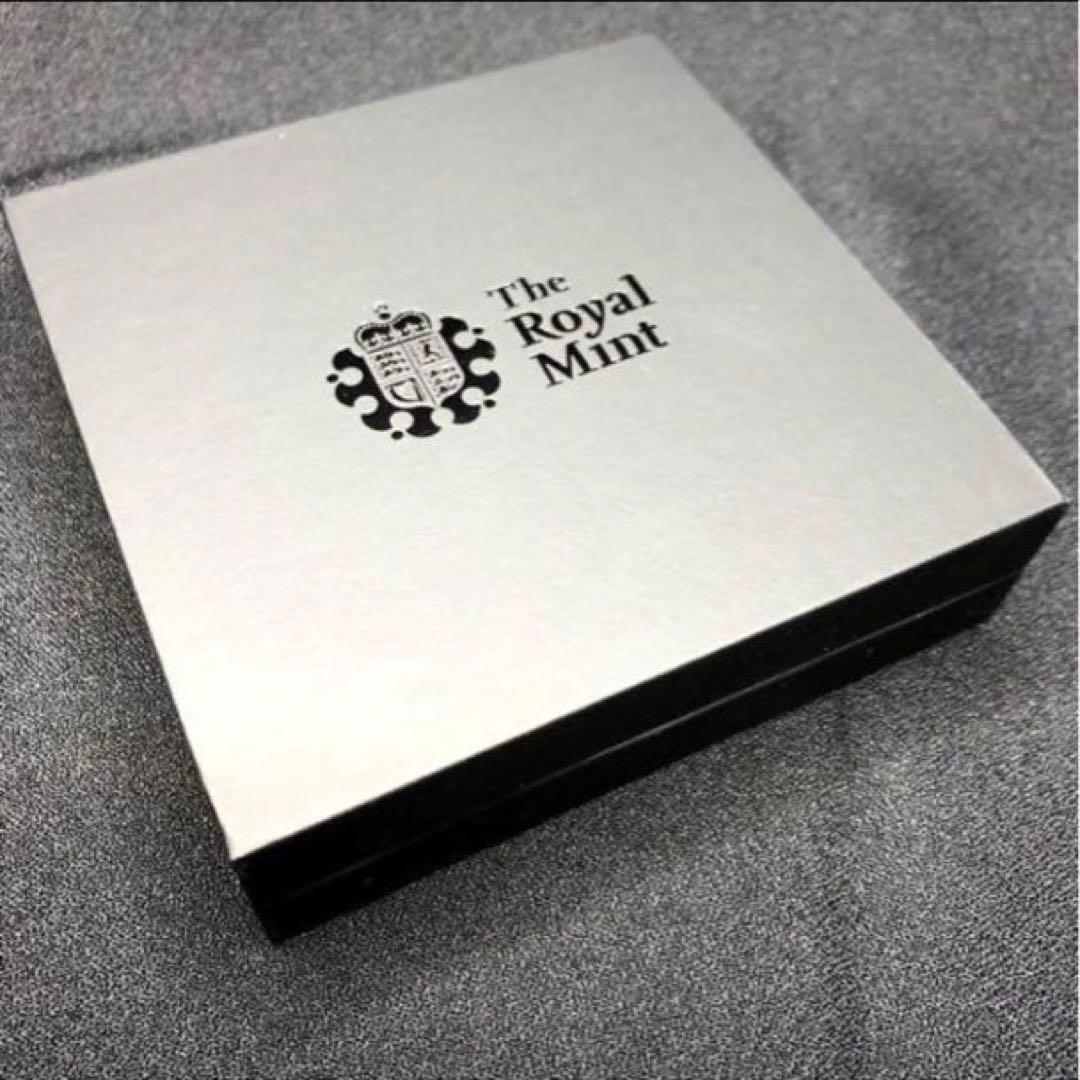 2018年　英国　ヘンリー王子　御成婚記念　5ポンド　プルーフ　銀貨　イギリス