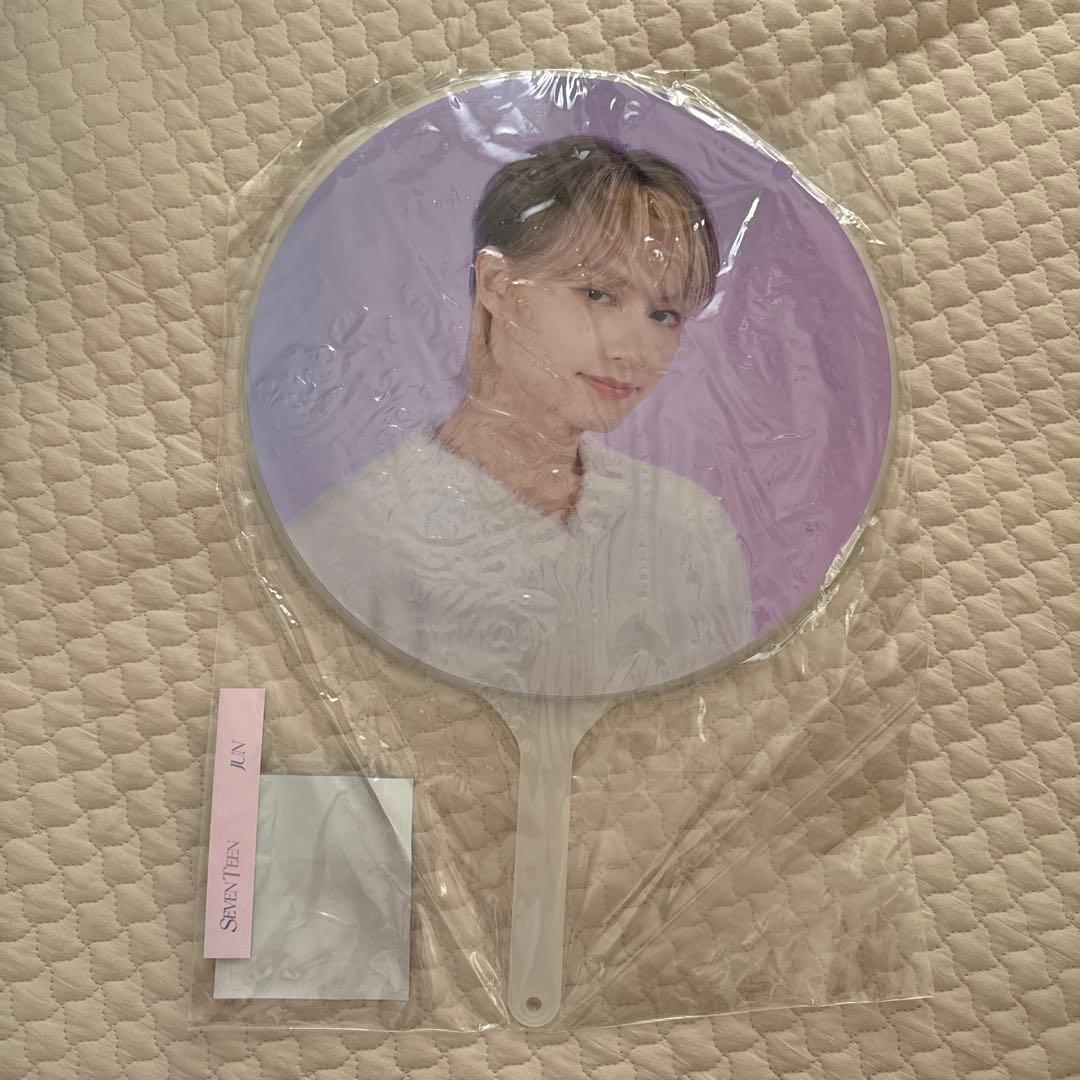 ジュン　SEVENTEEN ファンミグッズ　うちわ　トートバッグ　5点セット