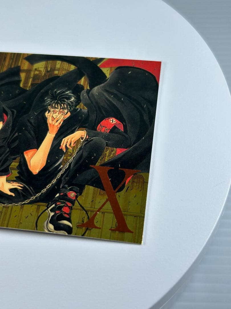 CLAMP X トレカ スペシャルゴールドカードno.1 神威＆封真 90