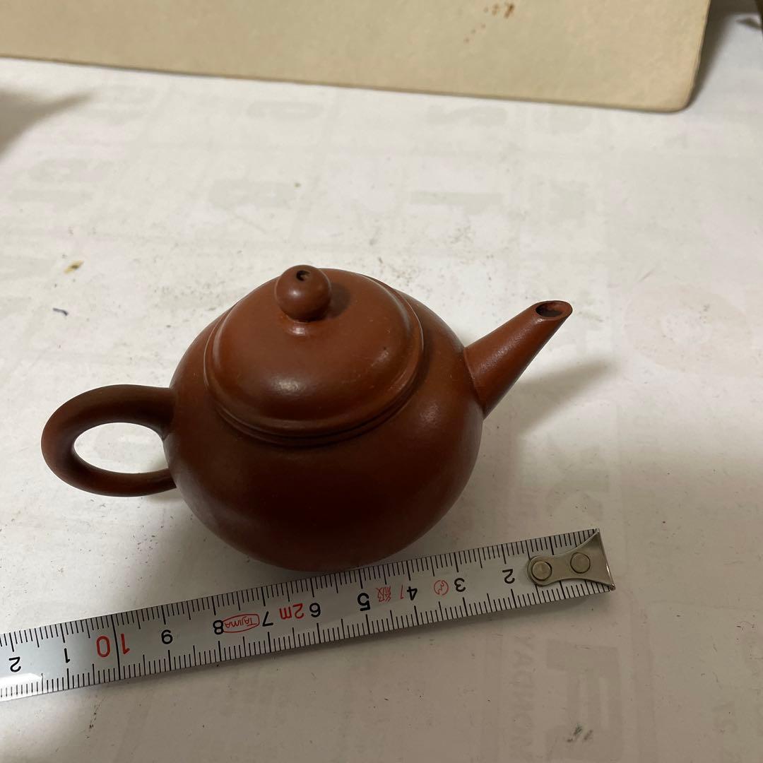 急須　紫砂　朱泥　中国宜興　古美術