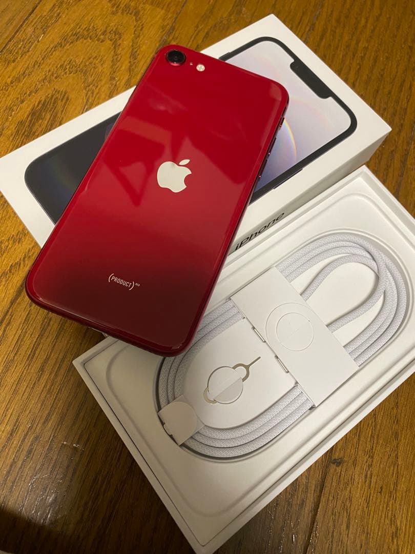 Apple iPhone SE (第3世代) レッド 美品