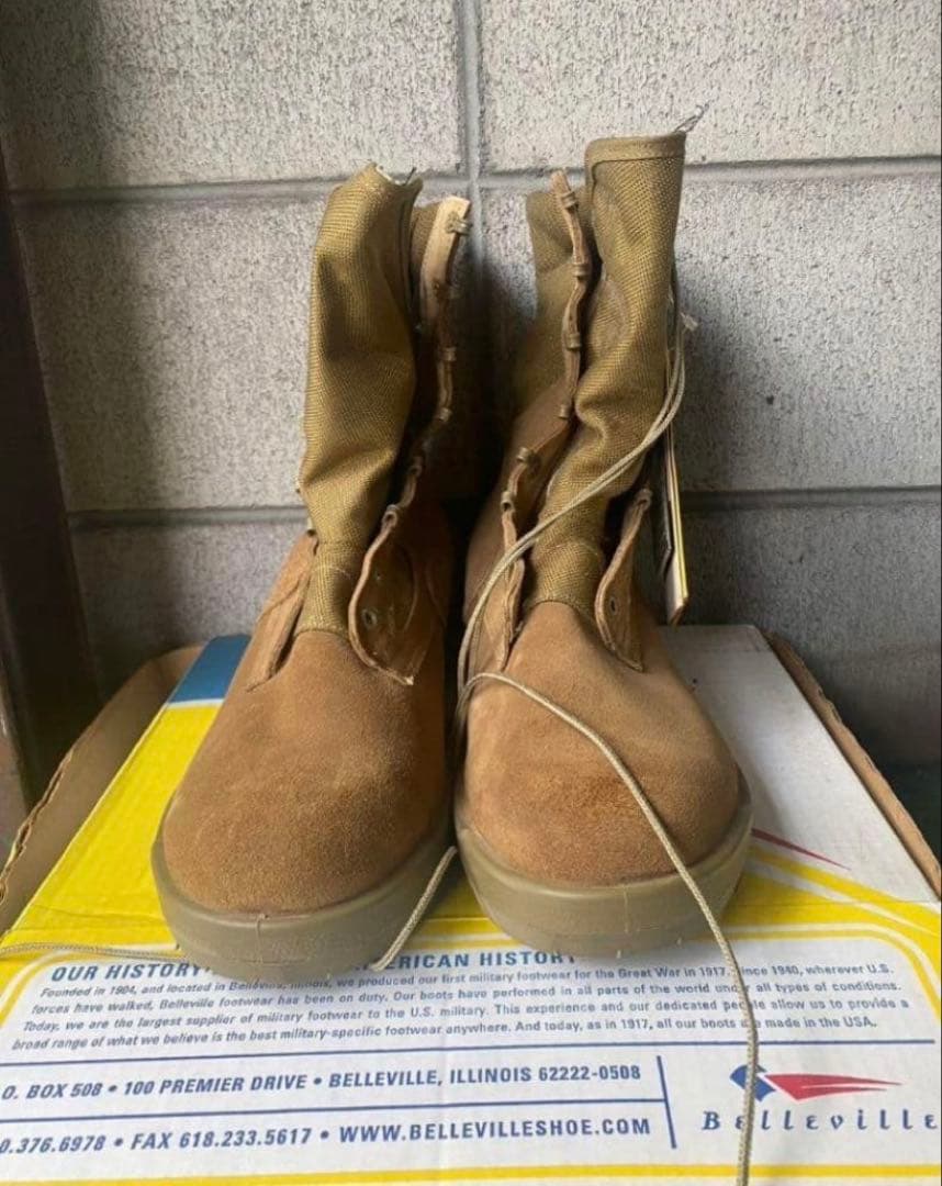 未使用 ミリタリーブーツ【BELLEVILLE GORE–TEX】31.5