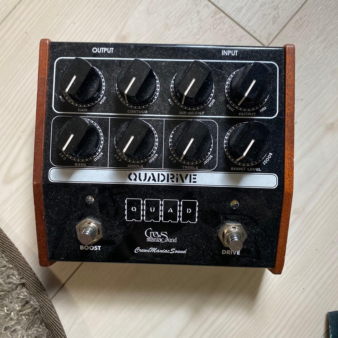 クルーズ　crews QUAD DRIVE ギターエフェクター