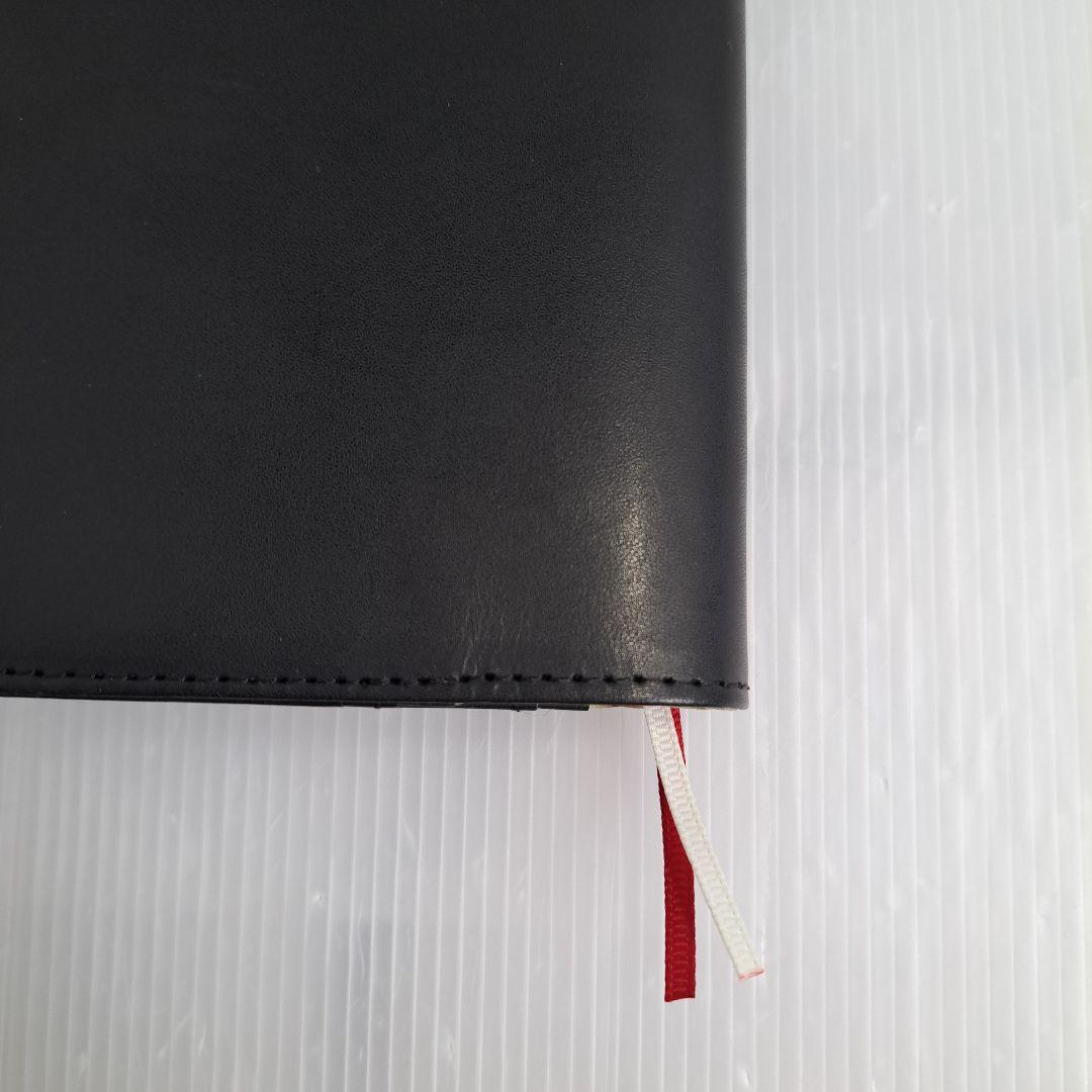 ほぼ日手帳　ONEPIECEコラボ　レザーカバー(ブラック)