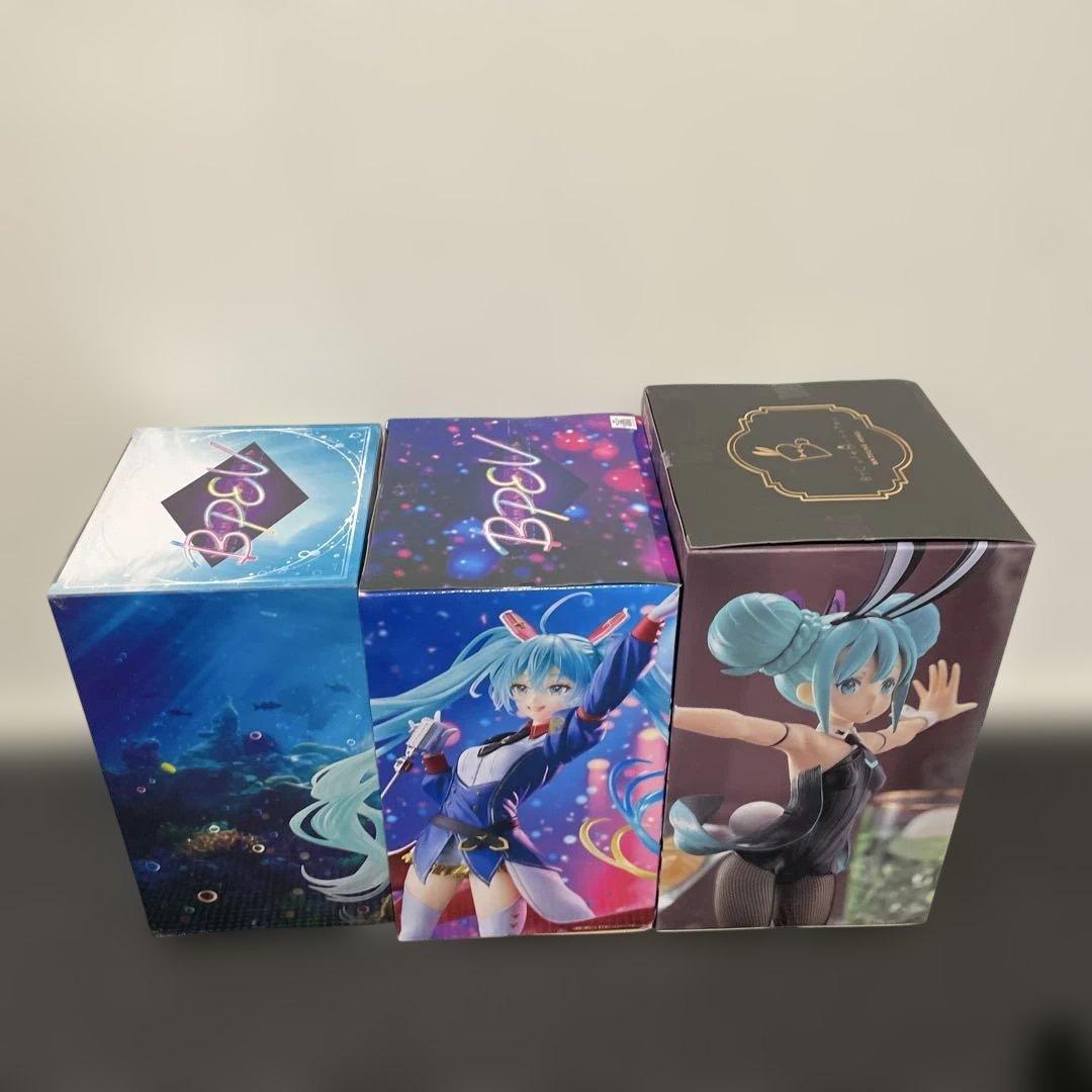 初音ミク　フィギュア　プライズ　セット