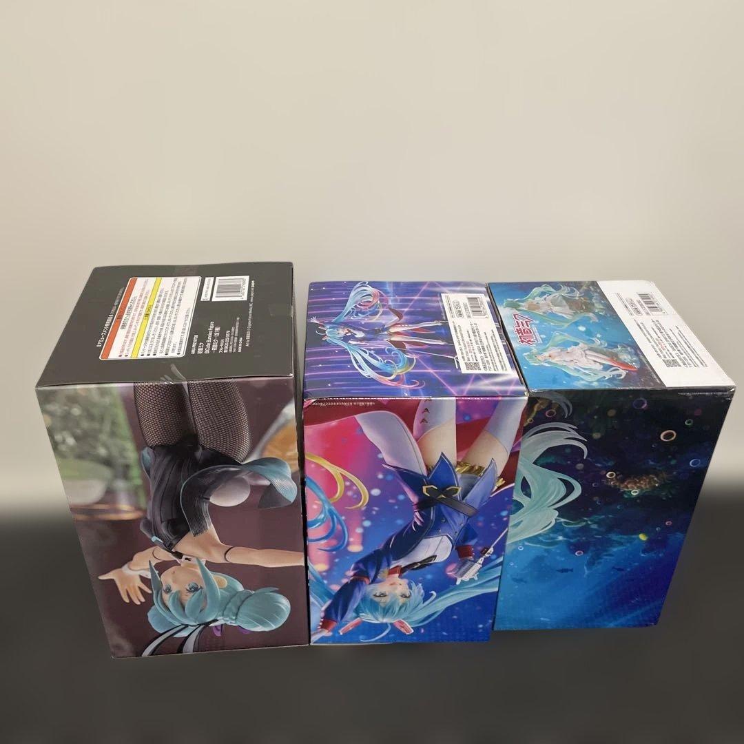 初音ミク　フィギュア　プライズ　セット