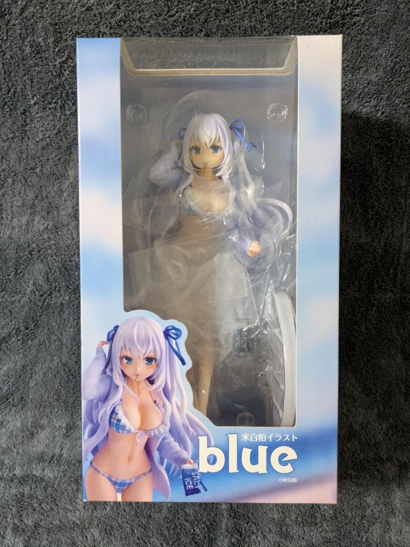 米白粕イラスト blue 完成品フィギュア