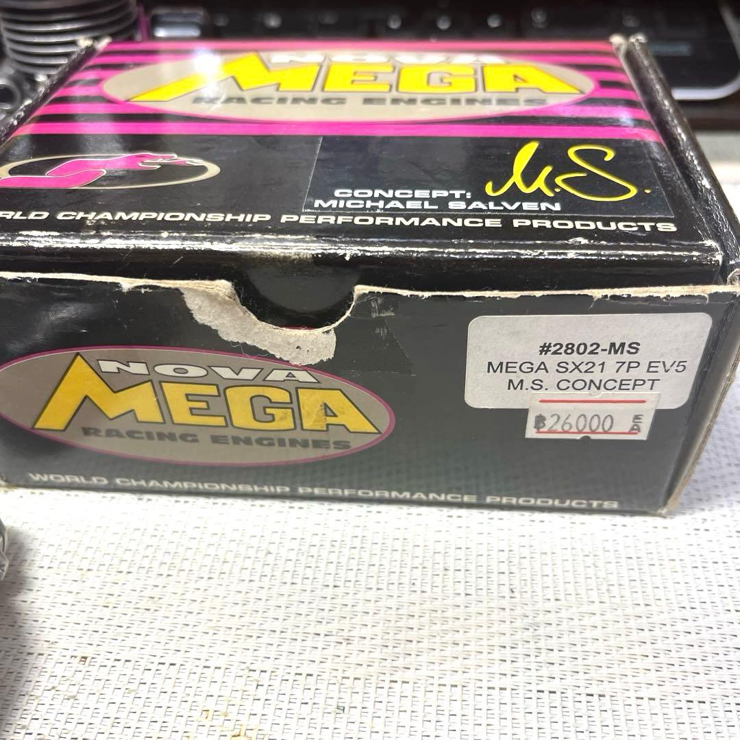 NOVA MEGA SX21 7P EVO5 マフラー付き　エンジンセット