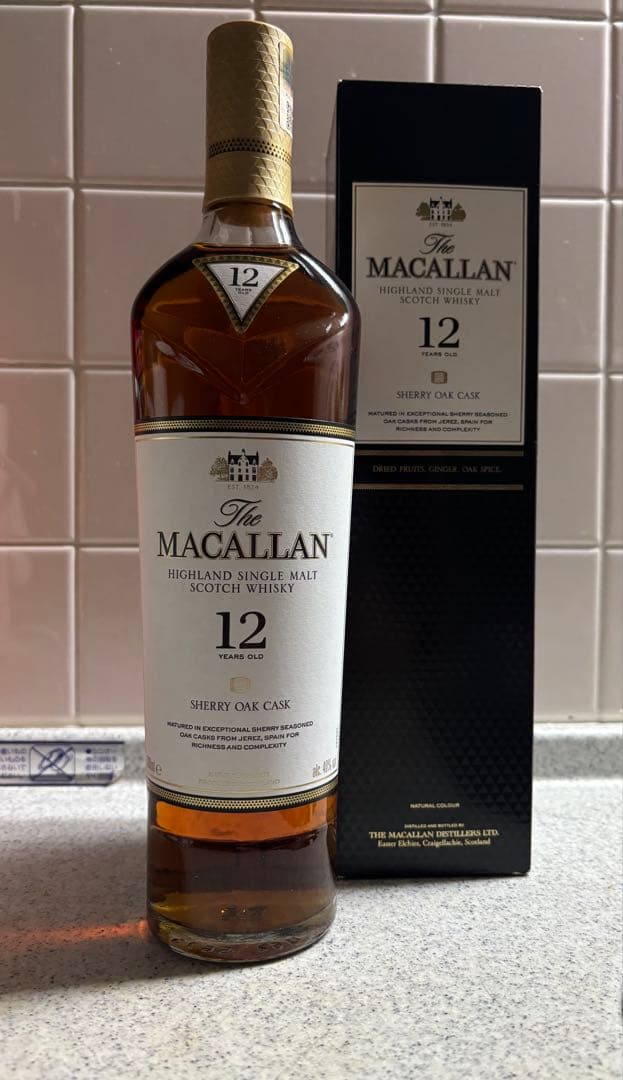 ウイスキー The Macallan 12 Year Old Sherry Oak Cask
