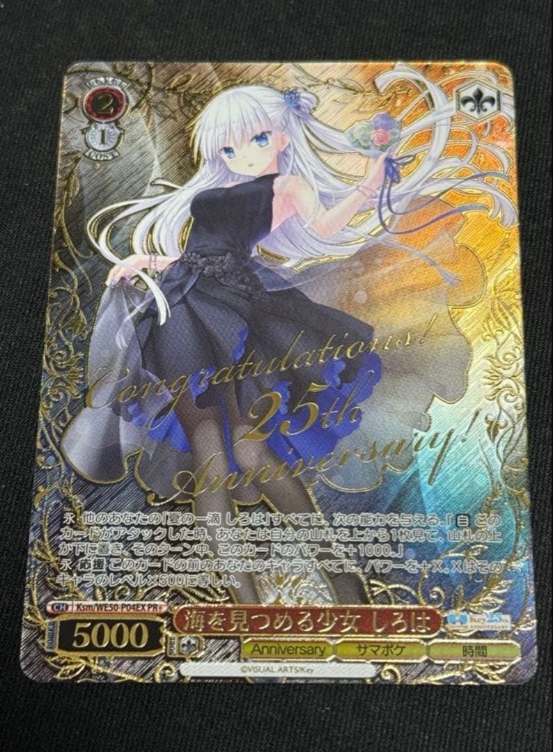 ヴァイスシュヴァルツ　海を見つめる少女　しろは　PR＋　新品未開封