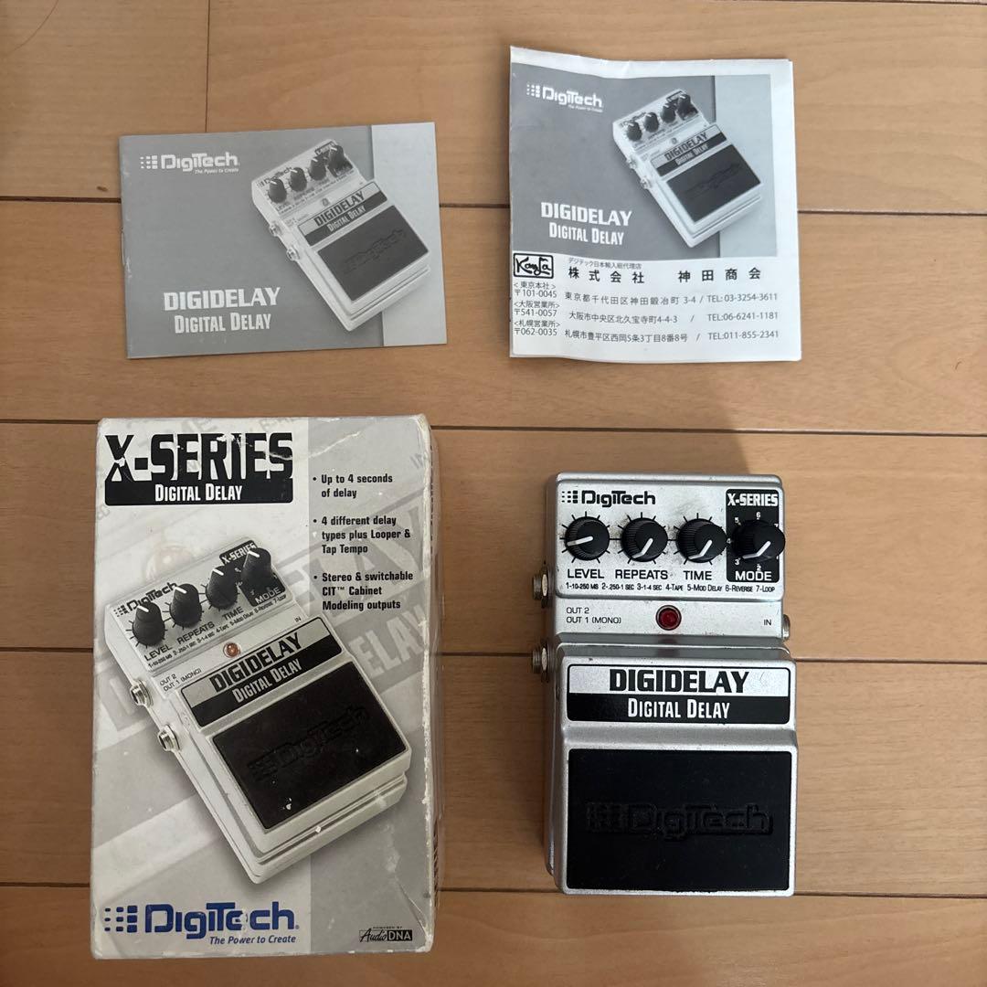 【箱・説明書付き】DigiTech DIGIDELAY デジタルディレイ