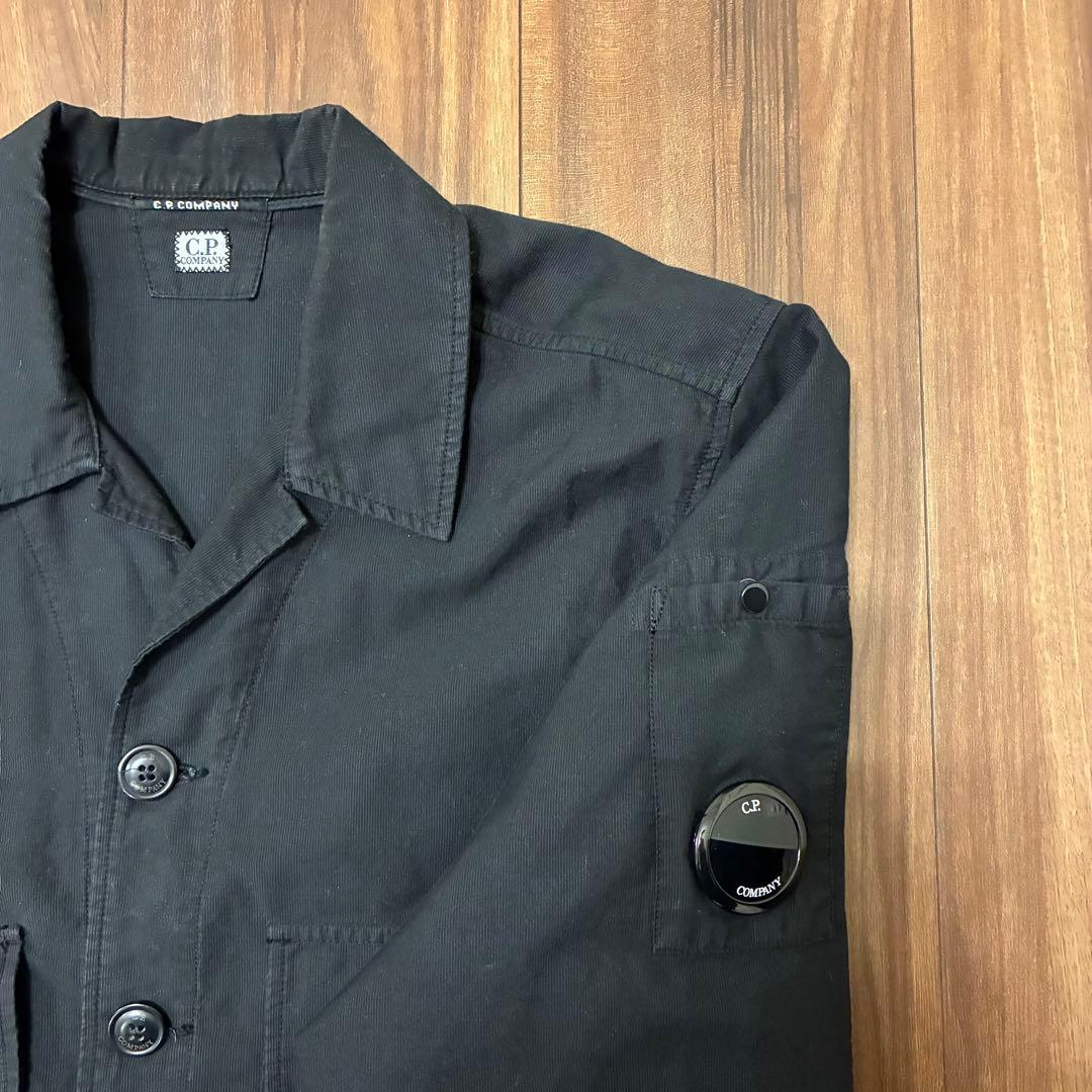 シーピーカンパニー シャツジャケット ブラック XSサイズ