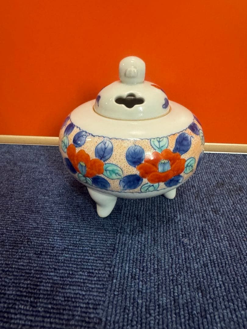 1717 有田焼　青山作　香炉