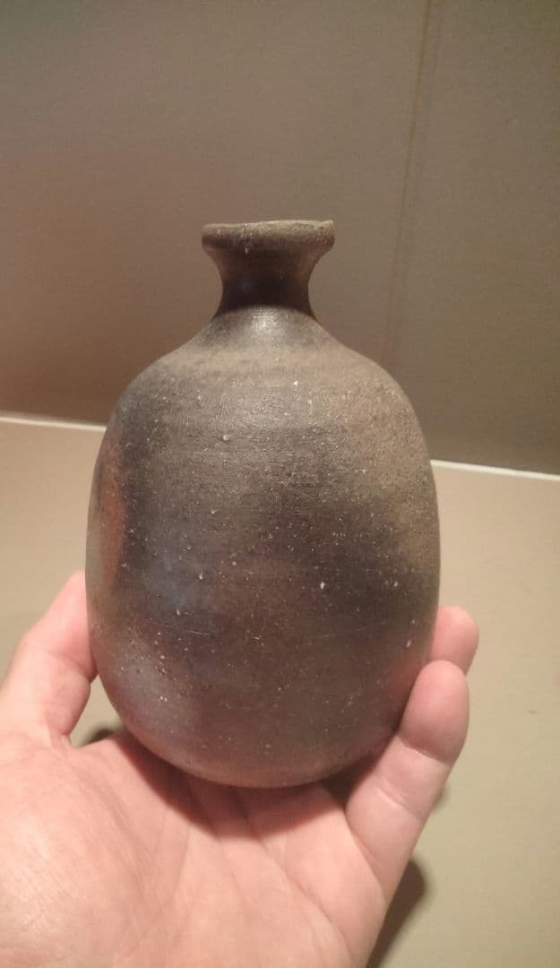 備前焼　的野求　徳利　ぐい呑み