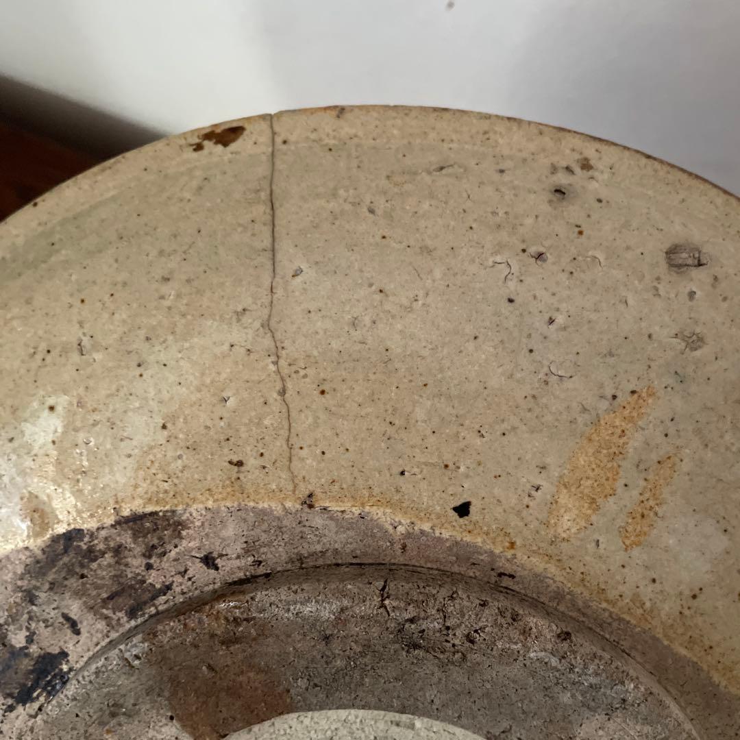 瀬戸　馬の目皿　大皿