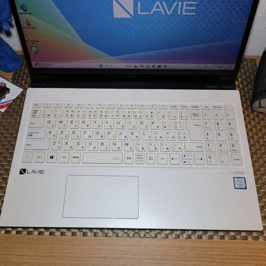 最上位Win11公式対応8世代i7/メモリ16G/新品SSD/BD/無線/カメラ