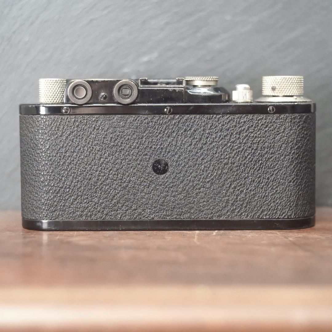 【良品】OH・シャッター幕交換済バルナックライカ DⅡ純正ブラック レンズセット